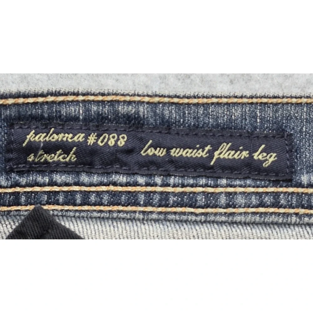 Citizens of Humanity Jeans Womens 30 Paloma Low Waist Flare Leg Blue Denim Y2K